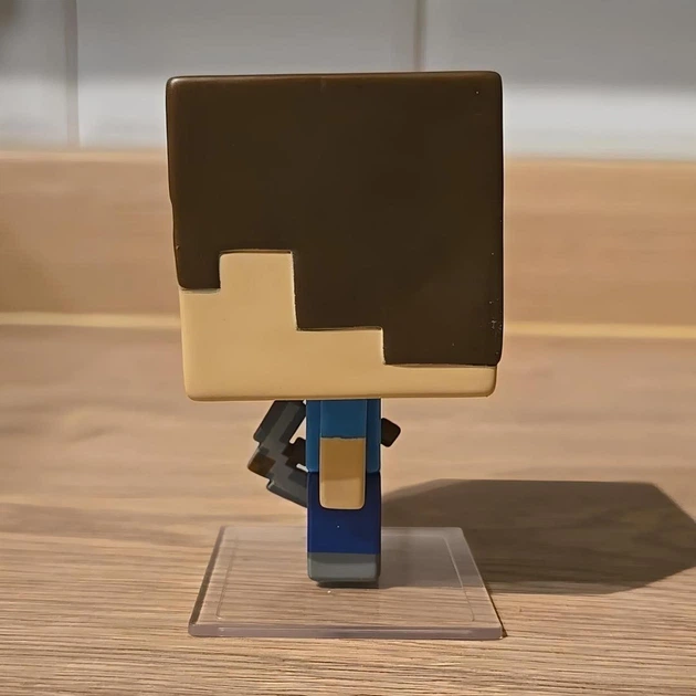 Фигурка Стив. Фанко Поп Майнкрафт. Funko POP Minecraft. Статуэтка Стив (Steve) из игры Майнкрафт 10 см - изображение 3