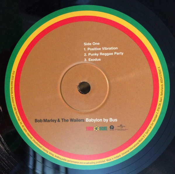 Вінілова платівка Bob Marley & The Wailers - Babylon By Bus [2LP] - изображение 4