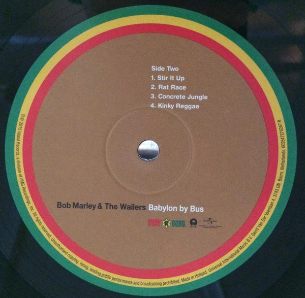 Bob Marley & The Wailers - Babylon By Bus (2 пластинки, 180 грамм, Альбом, Переиздание, Ремастеринг) - изображение 4