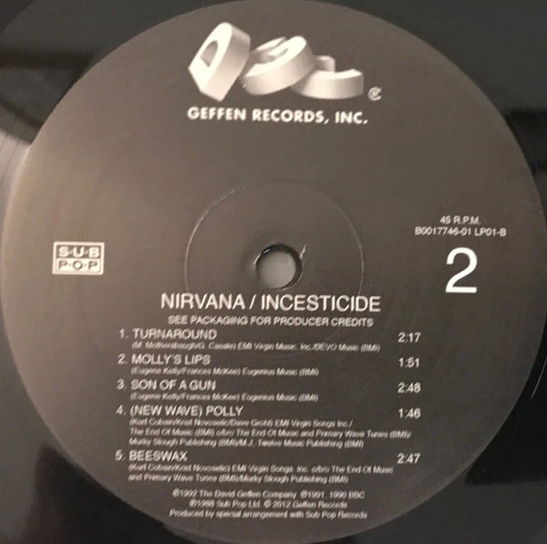 Вінілова платівка Nirvana - Incesticide [2LP] - изображение 7