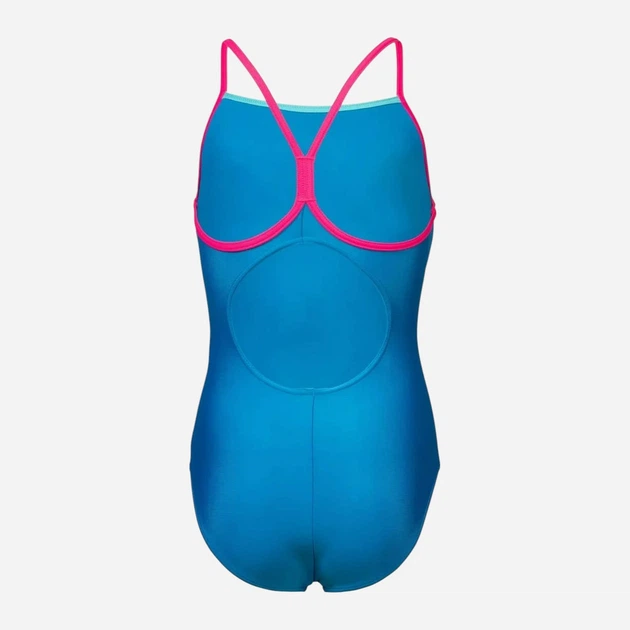 Дитячий суцільний купальник для дівчинки Arena Swimsuit Light Drop Solid 005919-860 116 см Синій (3468337486428) - зображення 2