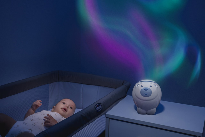 Нічник проектор Chicco First Dreams Полярний Ведмедик Синій (8058664164776) - зображення 7