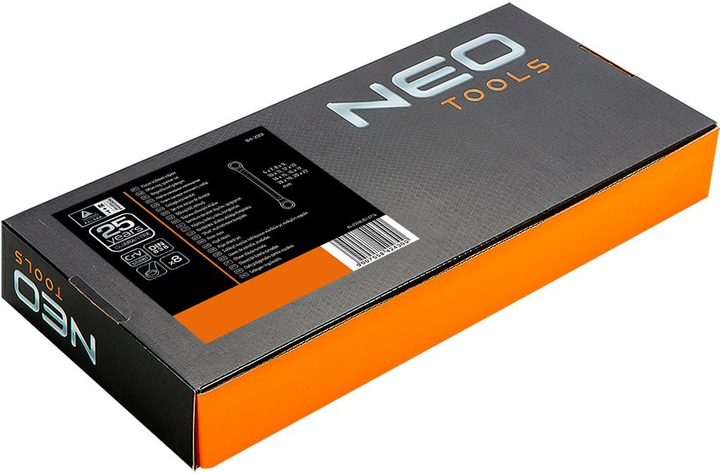 Набір зігнутих ріжкових ключів NEO Tools 6 - 22 мм 8 шт 84-233 (5907558424300) - зображення 2