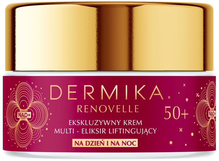 Крем для обличчя Dermika Renovelle Multi Eliksir 50+ ліфтингуючий 50 мл (5902046771065) - зображення 2