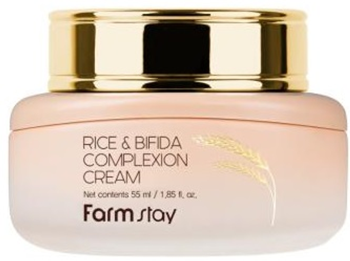 Зволожуючий крем для обличчя Farmstay Rice & Bifida 55 мл (8809809805029) - зображення 1