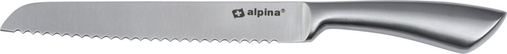 Ніж для нарізки хліба Alpina з зубцями 33.5 см (8711252870052) - зображення 1