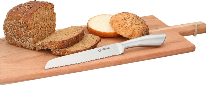 Nóż do krojenia chleba Alpina z ząbkami 33.5 cm (8711252870052) - obraz 4
