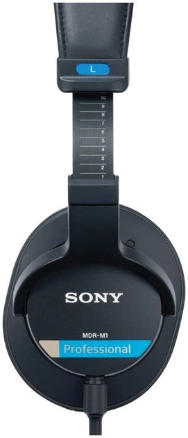 Наушники Sony MDR-M1 накладные проводные черные купить в интернет