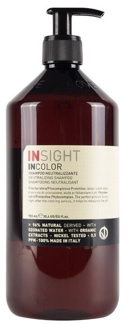 Szampon do włosów Insight InColor neutralizujący po zabiegach chemicznych 900 ml (8029352353963) - obraz 1