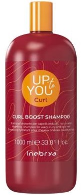 Шампунь для кучерявого волосся Inebrya Up To You Curl зволожуючий 1000 мл (8008277265117) - зображення 1