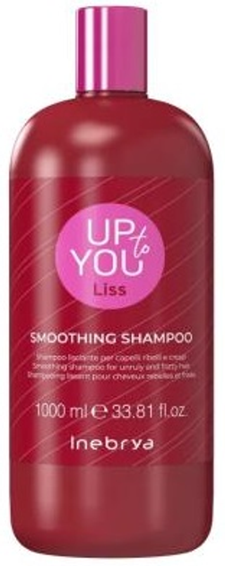Шампунь Inebrya Up To You Liss розгладжуючий для неслухняного волосся 1000 мл (8008277265186) - зображення 1
