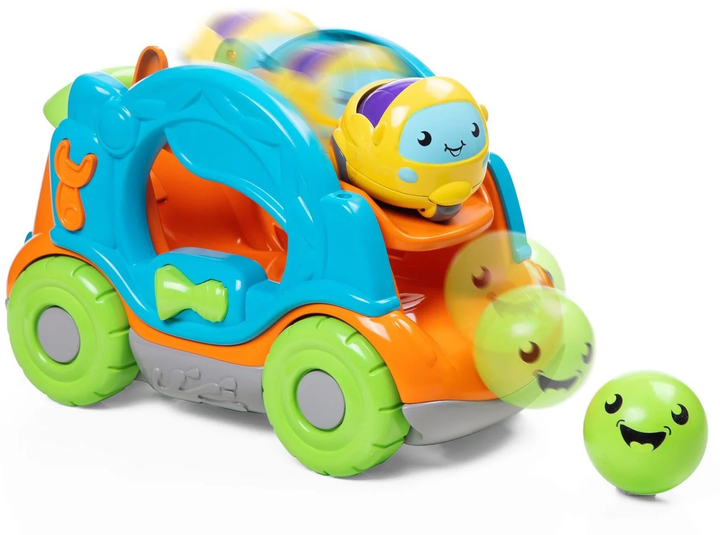  Wesoła elektroniczna ciężarówka Chicco Turbo Ball Rolling Truck (8058664145034) - obraz 10