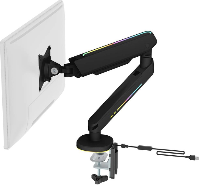 Кронштейн для монітора Deltaco GAM-134 RGB 17-32" (7333048056559) - зображення 2