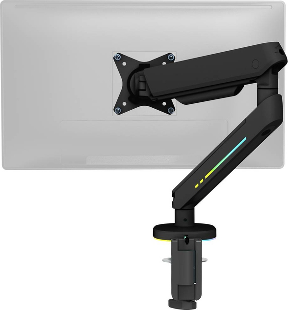 Uchwyt na monitor Deltaco GAM-134 RGB 17-32" (7333048056559) - obraz 6