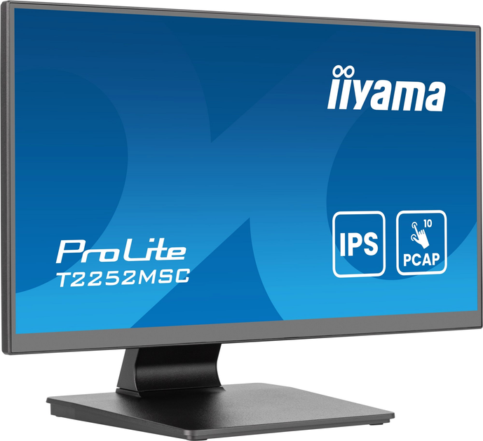 Monitor 21.5" Iiyama ProLite T2252MSC-B2AG - obraz 4
