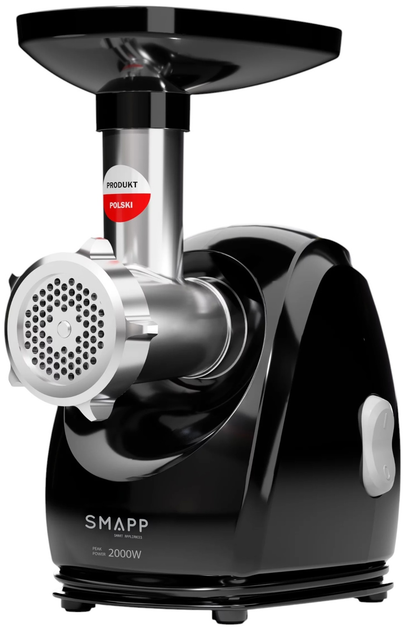 М'ясорубка SMAPP 489.8 Чорна - зображення 1