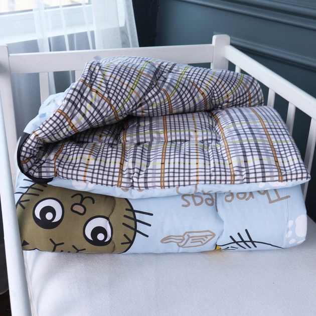 Одеяло MirSon №3825 Kids Time 18-0007 Cool Cat Зимнее 140х205 см (2200007029013) - Фото 2 Одеяло MirSon №3825 Kids Time 18-0007 Cool Cat Зимнее 140х205 см (2200007029013) - изображение 2