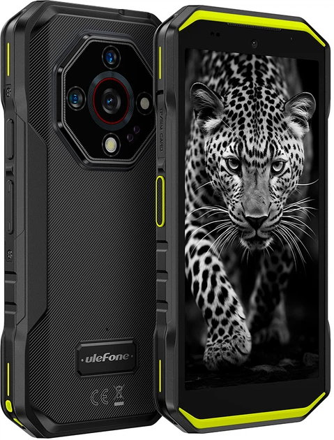 Мобільний телефон Ulefone Armor X32 6/128GB Black-Green (6975326662390) - зображення 5