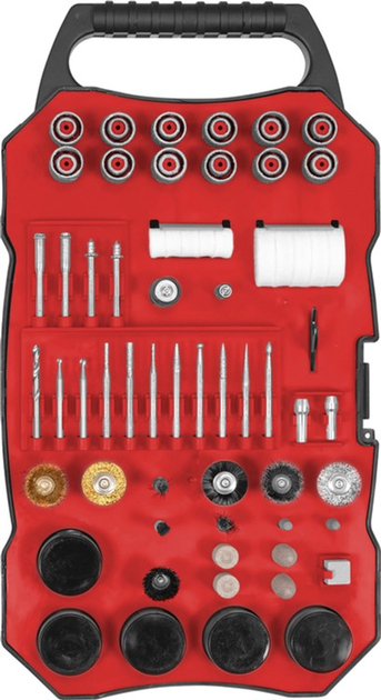 Zestaw dysz YATO do mini szlifierek 201 szt YT-34671 (5906083105883) - obraz 1