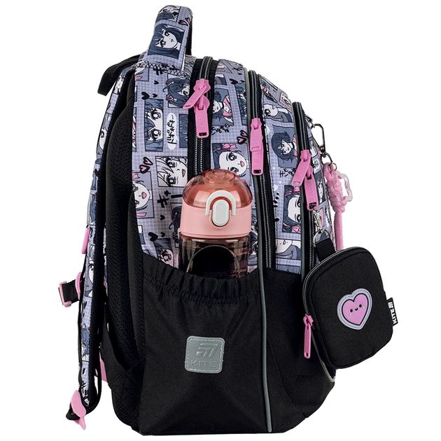 Шкільний набір Kite Education Anime Girl SET_K25-700M-1 (рюкзак, пенал, сумка) - зображення 6
