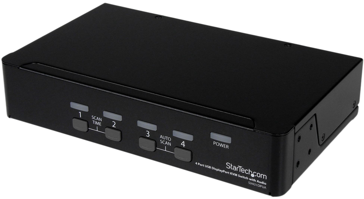 перемикач StarTech 4-Port USB 3.0 DisplayPort KVM Switch (SV431DPUA) - зображення 2