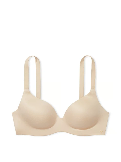 Бюстгальтер Victoria's Secret Bare Infinity Flex Lightly Lined Wireless Full-Coverage Bra 36 DDD(F) Бежевый (26708948) - изображение 3