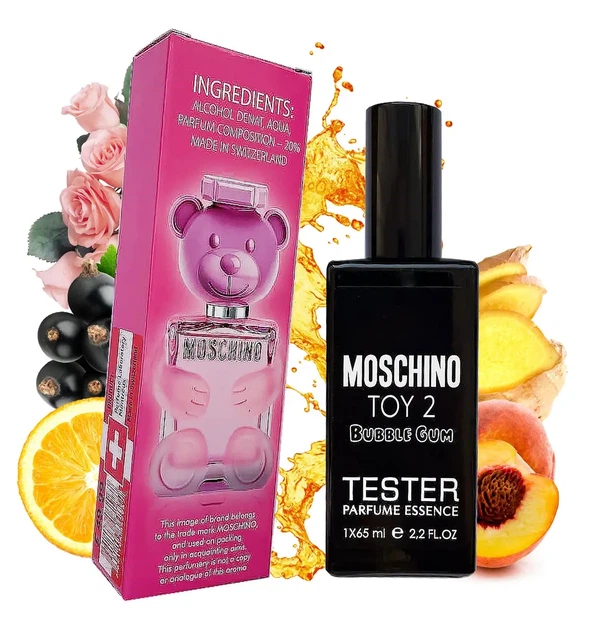 Туалетная вода женская тестер ( версия Moschino Toy 2 Bubble Gum) 65 мл - Фото 1 Туалетная вода женская тестер ( версия Moschino Toy 2 Bubble Gum) 65 мл - изображение 1