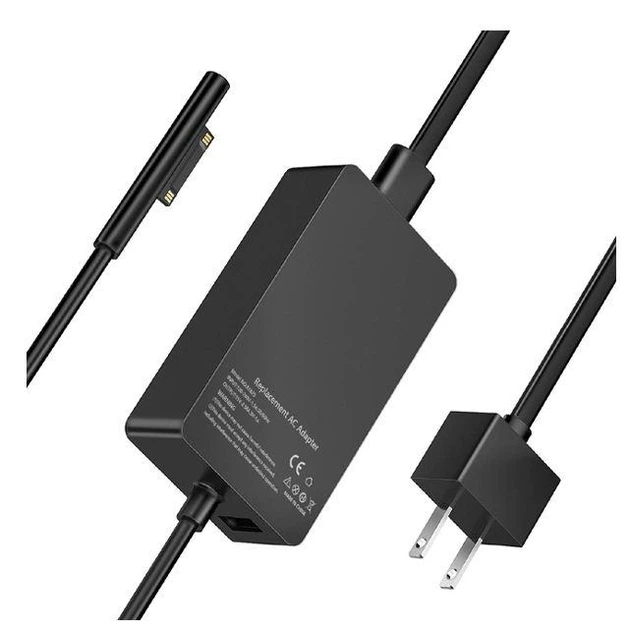 Совместимое зарядное устройство 15V 2.58A для Microsoft Surface Pro 3/4/5/6/7/8, Surface Book, Surface Laptop – блок питания для Windows-устройств - изображение 6