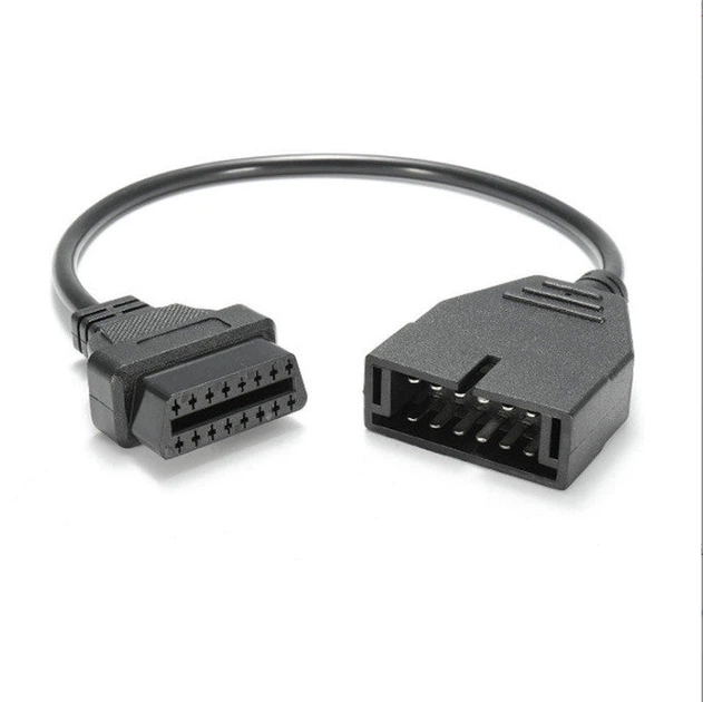 Диагностический переходник OBD-II 16pin на GM12 12-pin 78427 - Фото 5 Диагностический переходник OBD-II 16pin на GM12 12-pin 78427 - изображение 5