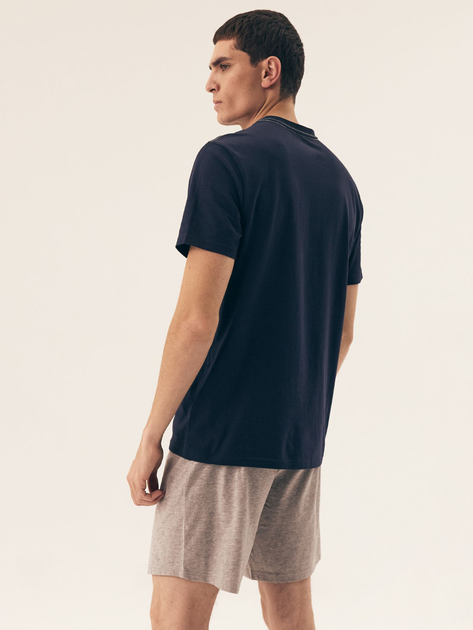 Piżama męska z szortami i krótkim rękawem letnia bawełniana Henderson Surf 42598-59X M Niebieska (5903972399897) - obraz 2