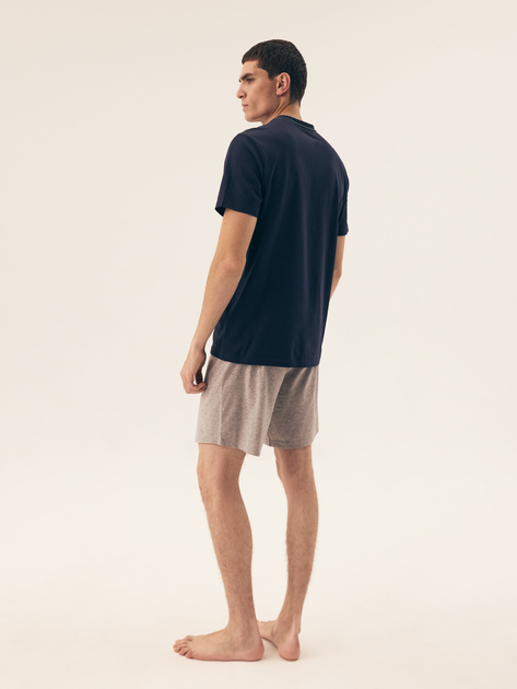 Piżama męska z szortami i krótkim rękawem letnia bawełniana Henderson Surf 42598-59X M Niebieska (5903972399897) - obraz 4