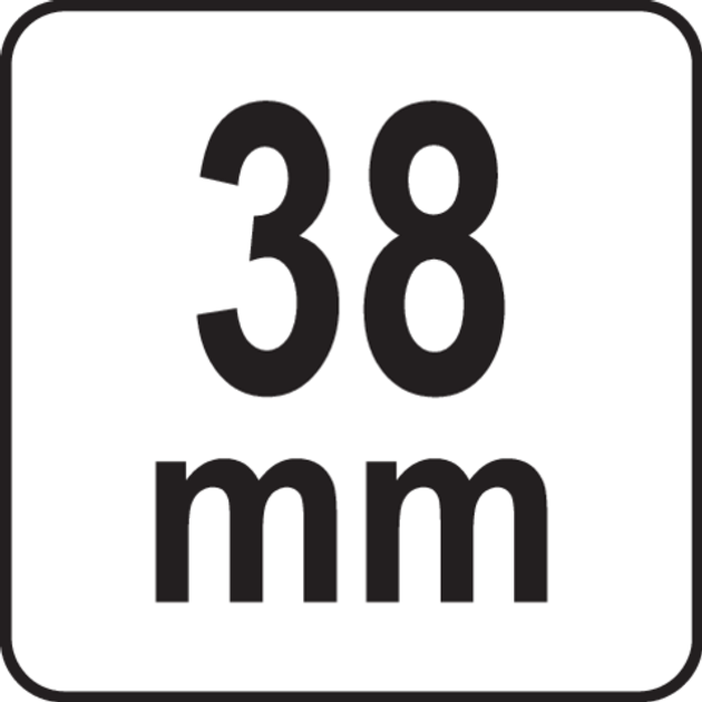 Klucz płasko-oczkowy YATO 38 mm (YT-00762) - obraz 3
