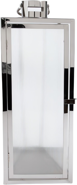 Ліхтар Homla Tondo срібний 18x18x50 см (5906496705113) - зображення 1