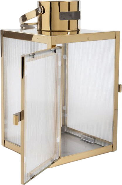 Ліхтар Homla Tondo золотистий 14x14x25 см (5906496705106) - зображення 2