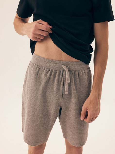 Piżama męska z szortami i krótkim rękawem letnia bawełniana Henderson Dare 42634-99X 3XL Czarna (5903972399194) - obraz 6