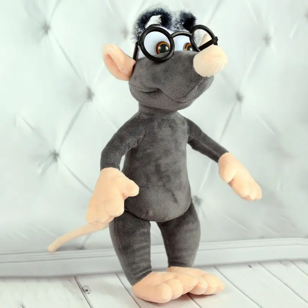Мягкая игрушка "Копиця" Мышка Лула, 30 см в очках 00255-95 - изображение 8