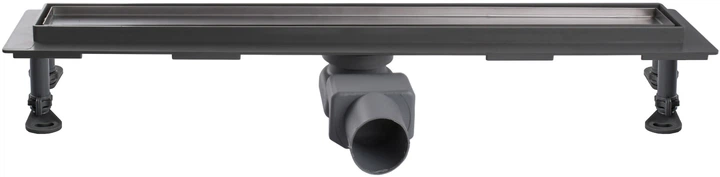 Трап для душа горизонтальный TILLO TM009-100C с сухим затвором и поворотным сифоном с решеткой "Под плитку" - изображение 8