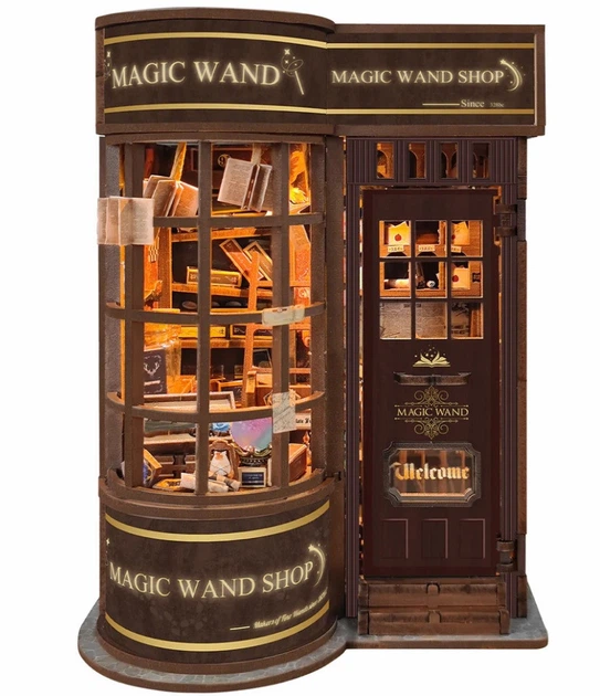 Бук Нук Магазин волшебных палочек Интерьерный конструктор Magic Wand Store DIY Book Nook Kit SQ-51 - Фото 1 Бук Нук Магазин волшебных палочек Интерьерный конструктор Magic Wand Store DIY Book Nook Kit SQ-51 - изображение 1