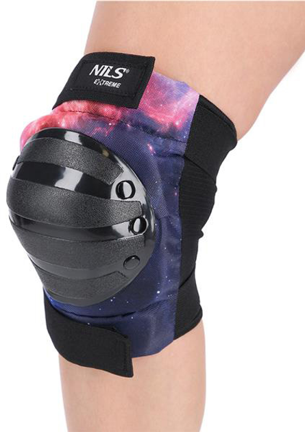 Zestaw ochraniaczy Nils Extreme H734 rozmiar S Czarne (5907695514490) - obraz 4