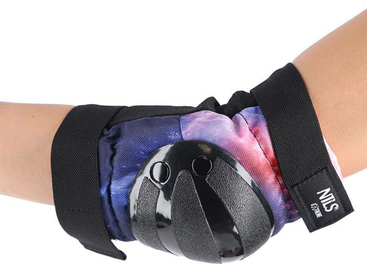 Zestaw ochraniaczy Nils Extreme H734 rozmiar S Czarne (5907695514490) - obraz 5