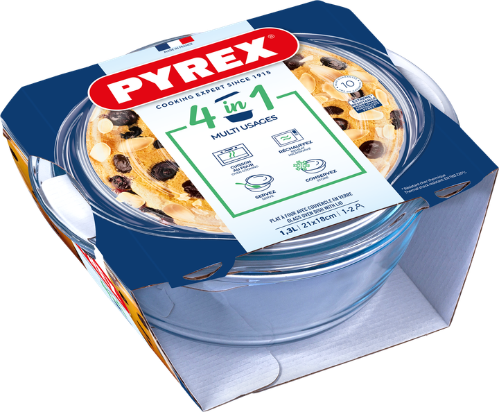 Кастрюля с крышкой Pyrex 1.3 л (207A000/8643) - изображение 4