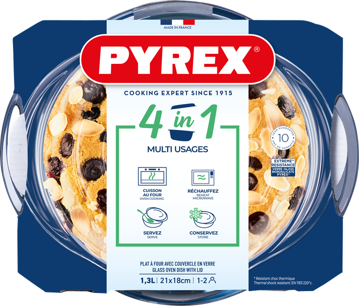Кастрюля с крышкой Pyrex 1.3 л (207A000/8643) - изображение 5