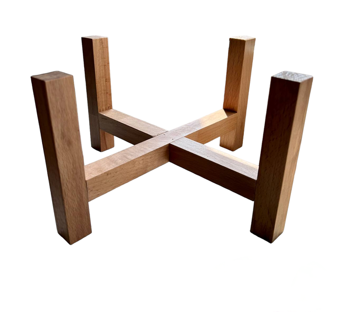 Подставка для вазона 20.3x13 см из дерева WoodDecor покрытая маслом - Фото 1 Подставка для вазона 20.3x13 см из дерева WoodDecor покрытая маслом - изображение 1