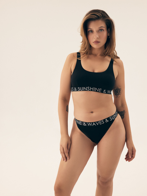 Нижня частина купальника жіноча Bloovii Summervibes 42940-99X L Чорна (5903972545980) - зображення 6