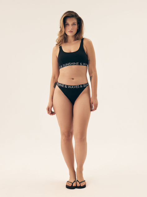 Нижня частина купальника жіноча Bloovii Summervibes 42940-99X L Чорна (5903972545980) - зображення 9
