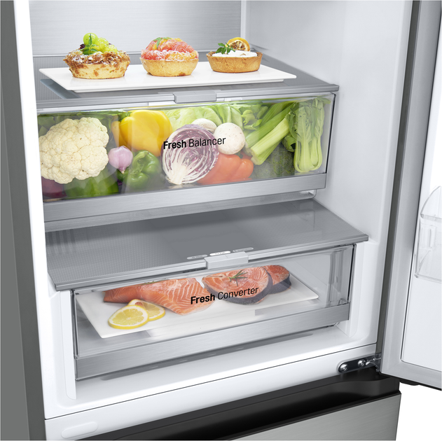 Двокамерний холодильник LG GW–B509FNUW - зображення 9