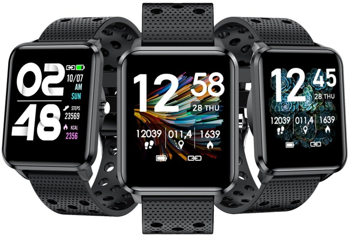 Smartwatch Bemi KIX-M Black (6972689170470) - obraz 5
