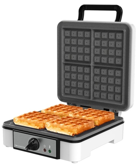 Вафельниця Cecotec Fun Gofrestone 4Inox - зображення 3
