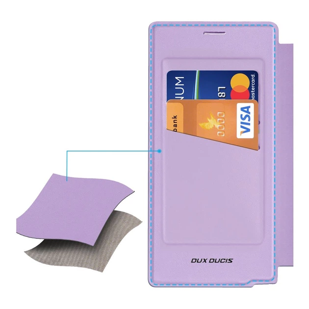 Чохол-книжка Dux Ducis Skin X Pro with MagSafe для Samsung Galaxy S25 Ultra 5G (S938) Колір Purple Pink - Фото 8 Чохол-книжка Dux Ducis Skin X Pro with MagSafe для Samsung Galaxy S25 Ultra 5G (S938) Колір Purple Pink - изображение 8