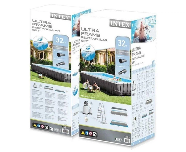 Каркасный бассейн Intex 26374 Ultra Frame Pool 975х488х132 см - изображение 7